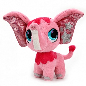 Мягкая игрушка Слоник из мультфильма «Littlest Pet Shop», 16 см., озвученная с русским чипом (Мульти Пульти, V27625/16sim)